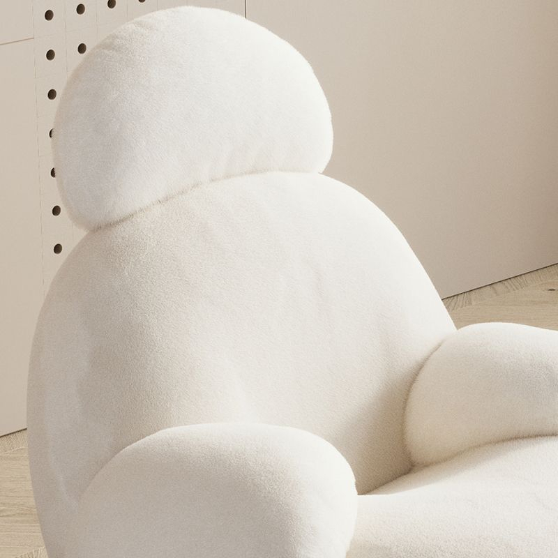 New Design Single Recliner Waterproof Sofa Chairs Velvet Fabric Nordic Modern Rocking Sofa Living Room Furniture - Image 2
