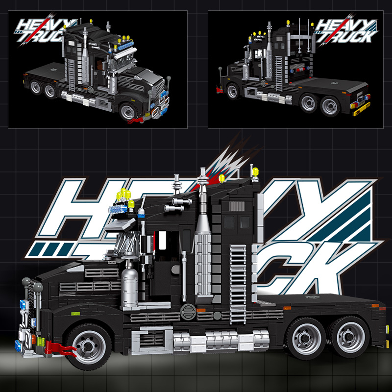 Plastic Truck for Kid 1545pcs Stem Education Diy Construction Vehicle Model Building Block Toys Sets - Image 3