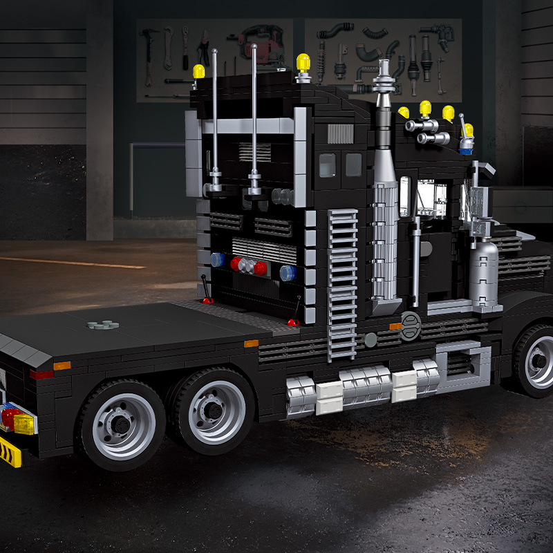 Plastic Truck for Kid 1545pcs Stem Education Diy Construction Vehicle Model Building Block Toys Sets - Image 4